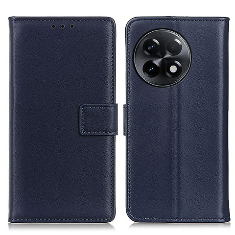 Coque Portefeuille Livre Cuir Etui Clapet A08D pour OnePlus Ace 2 Pro 5G Bleu