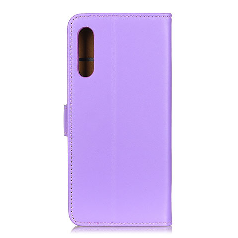 Coque Portefeuille Livre Cuir Etui Clapet A08D pour Samsung Galaxy A02 Violet