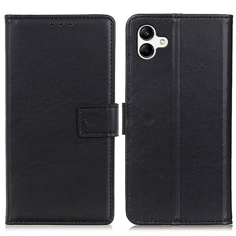 Coque Portefeuille Livre Cuir Etui Clapet A08D pour Samsung Galaxy A04 4G Noir