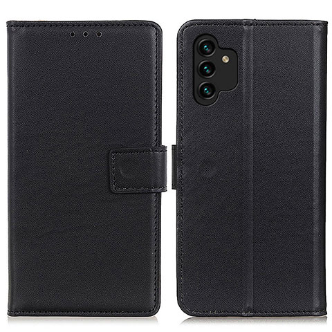 Coque Portefeuille Livre Cuir Etui Clapet A08D pour Samsung Galaxy A13 4G Noir