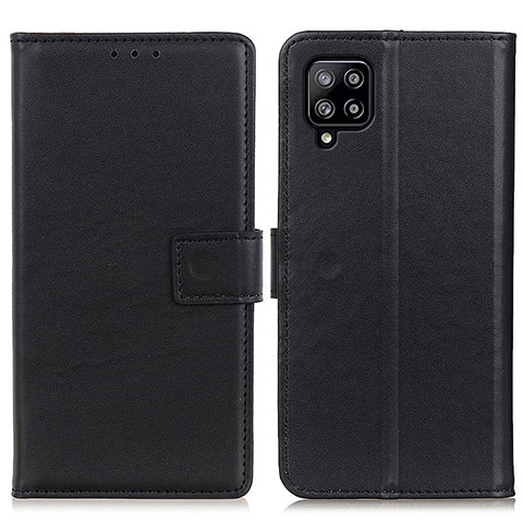 Coque Portefeuille Livre Cuir Etui Clapet A08D pour Samsung Galaxy A22 4G Noir