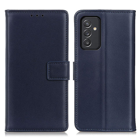 Coque Portefeuille Livre Cuir Etui Clapet A08D pour Samsung Galaxy A24 4G Bleu