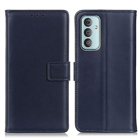 Coque Portefeuille Livre Cuir Etui Clapet A08D pour Samsung Galaxy M23 5G Bleu