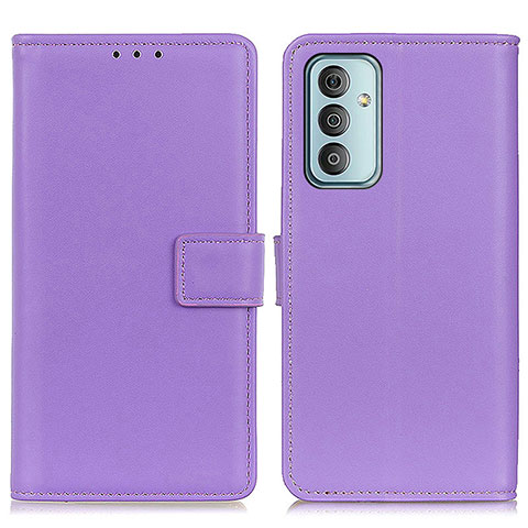 Coque Portefeuille Livre Cuir Etui Clapet A08D pour Samsung Galaxy M23 5G Violet