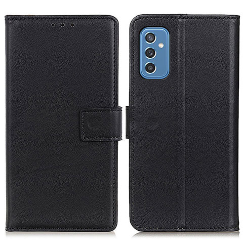 Coque Portefeuille Livre Cuir Etui Clapet A08D pour Samsung Galaxy M52 5G Noir