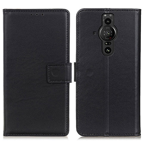 Coque Portefeuille Livre Cuir Etui Clapet A08D pour Sony Xperia PRO-I Noir