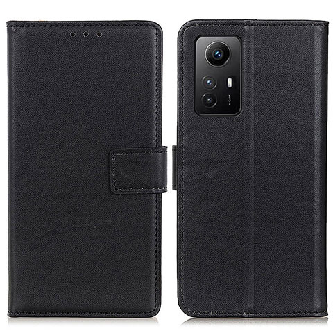 Coque Portefeuille Livre Cuir Etui Clapet A08D pour Xiaomi Redmi Note 12S Noir