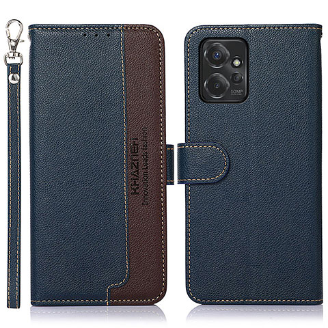 Coque Portefeuille Livre Cuir Etui Clapet A09D pour Motorola Moto G Power 5G (2023) Bleu