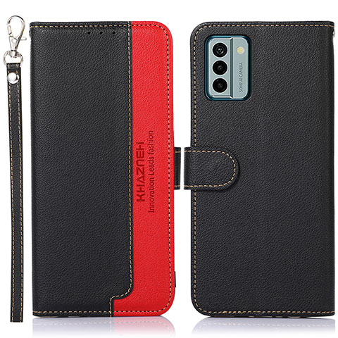 Coque Portefeuille Livre Cuir Etui Clapet A09D pour Nokia G22 Noir