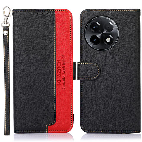 Coque Portefeuille Livre Cuir Etui Clapet A09D pour OnePlus Ace 2 5G Noir