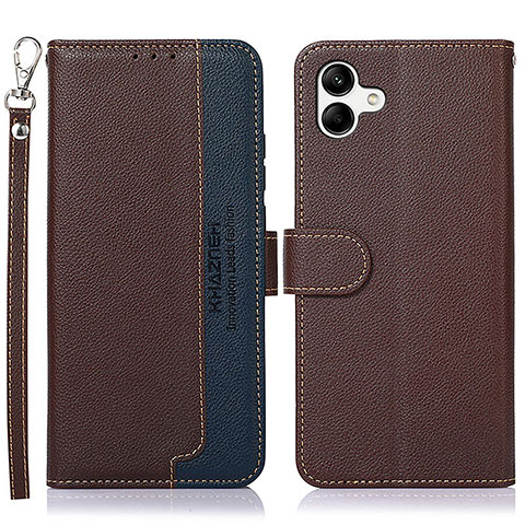 Coque Portefeuille Livre Cuir Etui Clapet A09D pour Samsung Galaxy F14 5G Marron