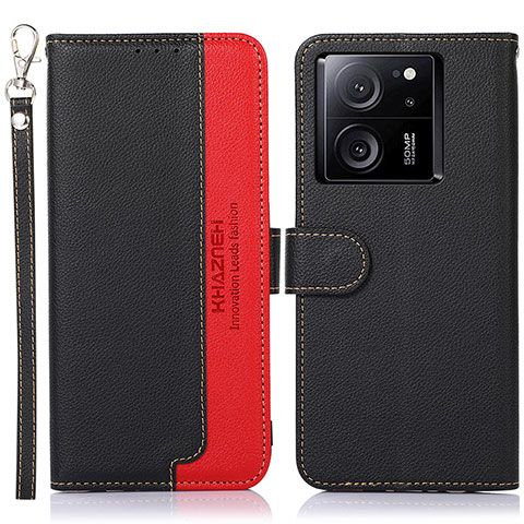 Coque Portefeuille Livre Cuir Etui Clapet A09D pour Xiaomi Mi 13T 5G Noir