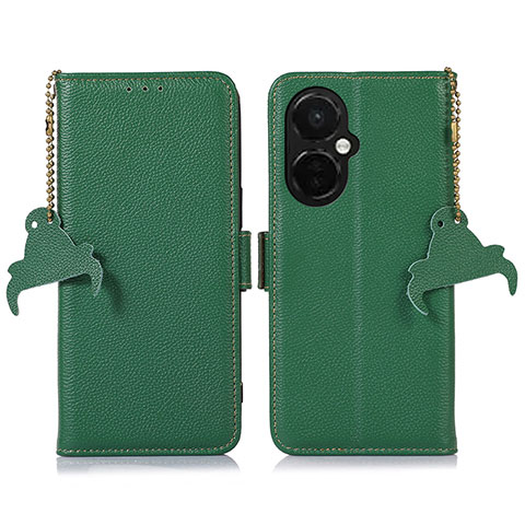 Coque Portefeuille Livre Cuir Etui Clapet A10D pour OnePlus Nord CE 3 Lite 5G Vert