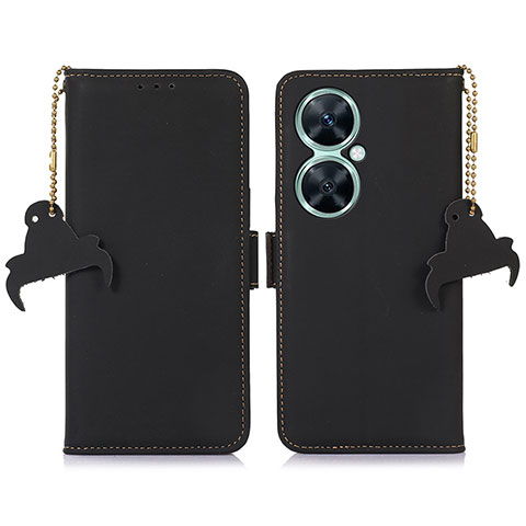 Coque Portefeuille Livre Cuir Etui Clapet A11D pour Huawei Nova 11i Noir