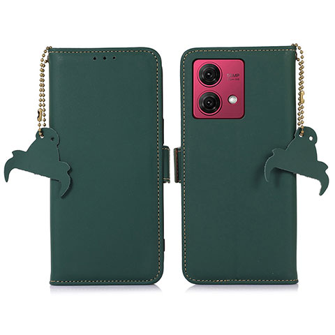 Coque Portefeuille Livre Cuir Etui Clapet A11D pour Motorola Moto G84 5G Vert