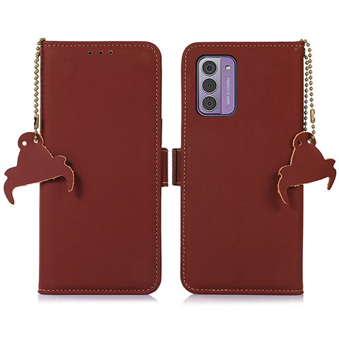 Coque Portefeuille Livre Cuir Etui Clapet A11D pour Nokia G42 5G Marron