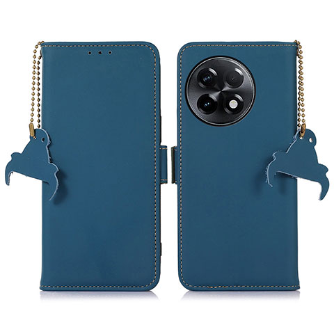 Coque Portefeuille Livre Cuir Etui Clapet A11D pour OnePlus Ace 2 Pro 5G Bleu