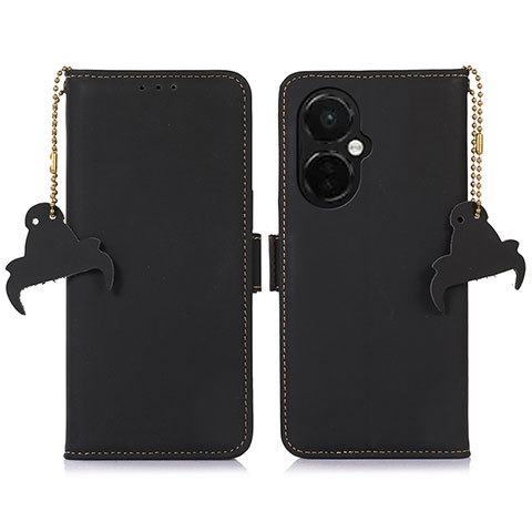 Coque Portefeuille Livre Cuir Etui Clapet A11D pour OnePlus Nord CE 3 5G Noir