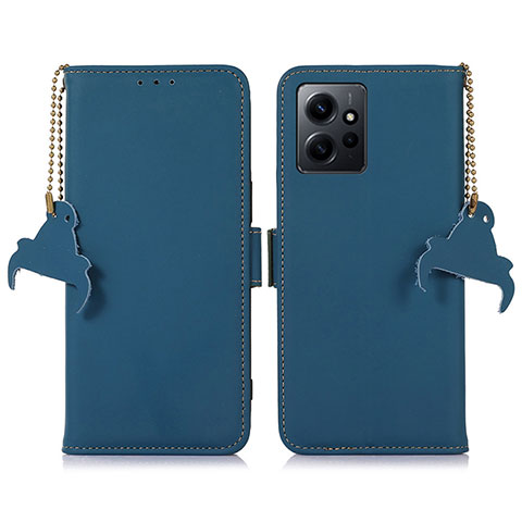 Coque Portefeuille Livre Cuir Etui Clapet A11D pour Xiaomi Redmi Note 12 4G Bleu