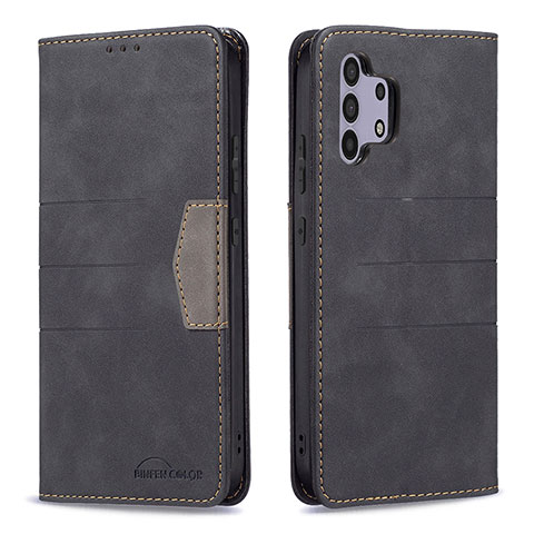 Coque Portefeuille Livre Cuir Etui Clapet B01F pour Samsung Galaxy A32 4G Noir