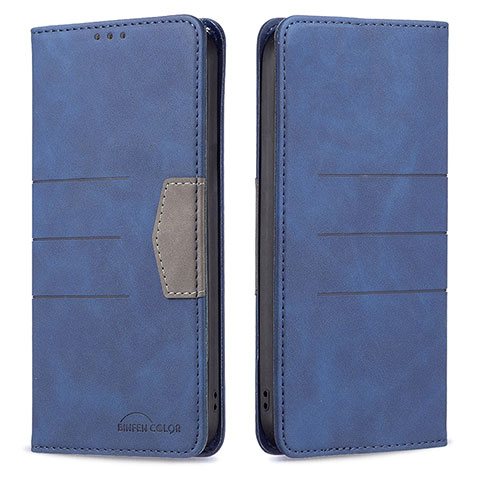 Coque Portefeuille Livre Cuir Etui Clapet B01F pour Xiaomi Redmi K40 5G Bleu