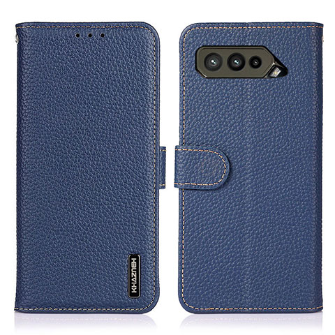 Coque Portefeuille Livre Cuir Etui Clapet B01H pour Asus ROG Phone 5 Pro Bleu