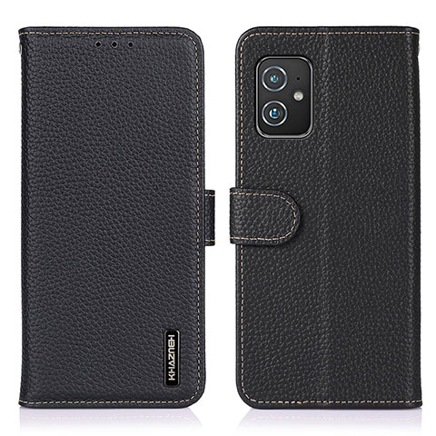 Coque Portefeuille Livre Cuir Etui Clapet B01H pour Asus ZenFone 8 Mini Noir