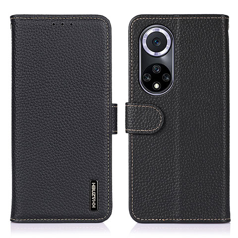 Coque Portefeuille Livre Cuir Etui Clapet B01H pour Huawei Honor 50 5G Noir