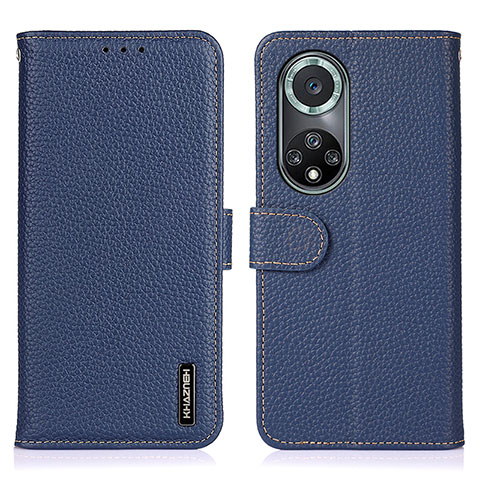 Coque Portefeuille Livre Cuir Etui Clapet B01H pour Huawei Nova 9 Pro Bleu