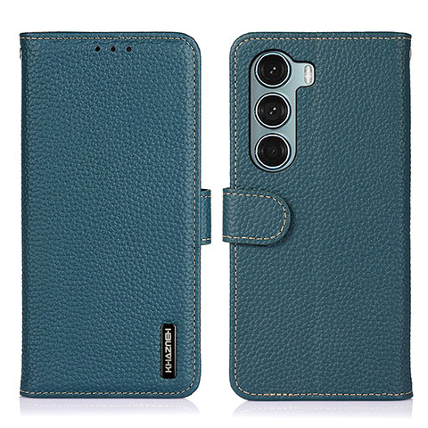 Coque Portefeuille Livre Cuir Etui Clapet B01H pour Motorola Moto Edge S30 5G Vert