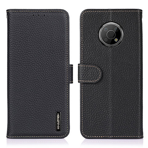 Coque Portefeuille Livre Cuir Etui Clapet B01H pour Nokia G300 5G Noir