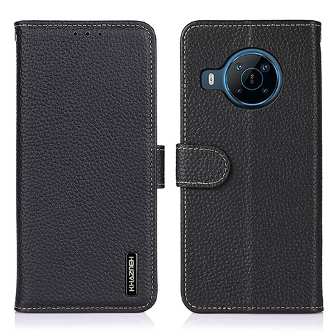 Coque Portefeuille Livre Cuir Etui Clapet B01H pour Nokia X100 5G Noir