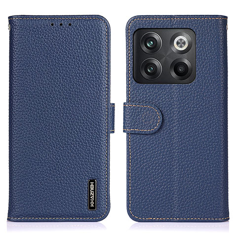 Coque Portefeuille Livre Cuir Etui Clapet B01H pour OnePlus Ace Pro 5G Bleu