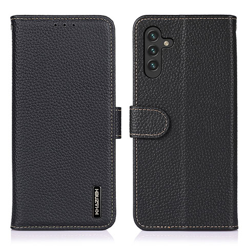 Coque Portefeuille Livre Cuir Etui Clapet B01H pour Samsung Galaxy A04s Noir