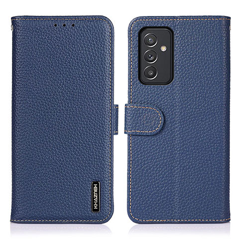 Coque Portefeuille Livre Cuir Etui Clapet B01H pour Samsung Galaxy A24 4G Bleu