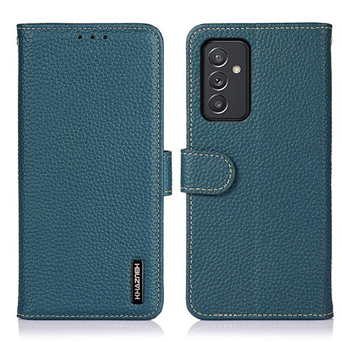 Coque Portefeuille Livre Cuir Etui Clapet B01H pour Samsung Galaxy A35 5G Vert