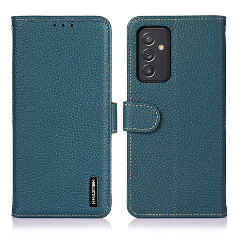 Coque Portefeuille Livre Cuir Etui Clapet B01H pour Samsung Galaxy M54 5G Vert