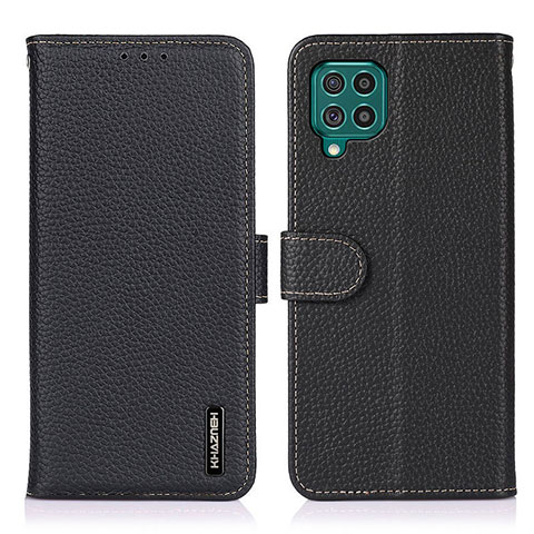 Coque Portefeuille Livre Cuir Etui Clapet B01H pour Samsung Galaxy M62 4G Noir