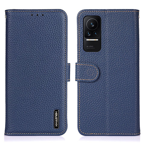 Coque Portefeuille Livre Cuir Etui Clapet B01H pour Xiaomi Civi 1S 5G Bleu