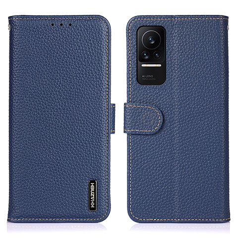 Coque Portefeuille Livre Cuir Etui Clapet B01H pour Xiaomi Civi 5G Bleu