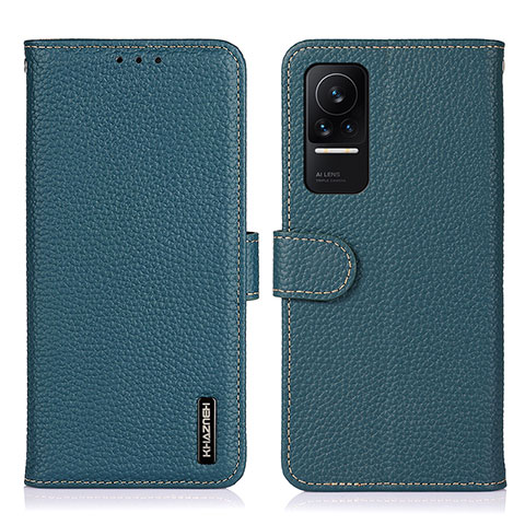 Coque Portefeuille Livre Cuir Etui Clapet B01H pour Xiaomi Civi 5G Vert