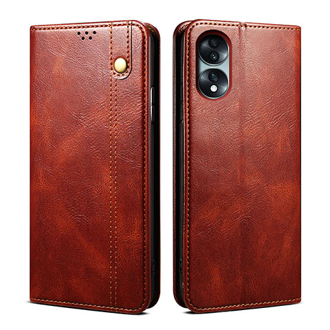 Coque Portefeuille Livre Cuir Etui Clapet B01S pour Huawei Honor 70 5G Marron