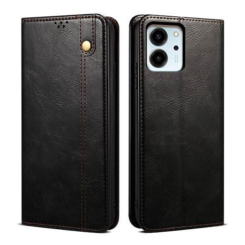 Coque Portefeuille Livre Cuir Etui Clapet B01S pour Huawei Honor 80 SE 5G Noir