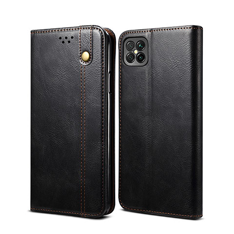 Coque Portefeuille Livre Cuir Etui Clapet B01S pour Huawei Nova 8 SE 4G Noir