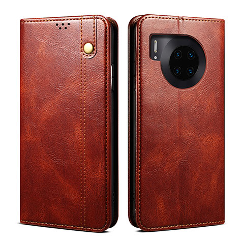 Coque Portefeuille Livre Cuir Etui Clapet B01S pour Huawei Nova 8i Marron