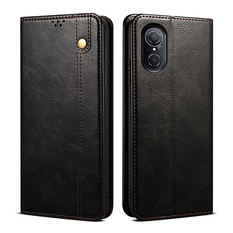 Coque Portefeuille Livre Cuir Etui Clapet B01S pour Huawei Nova 9 SE Noir