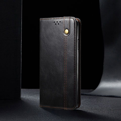 Coque Portefeuille Livre Cuir Etui Clapet B01S pour Samsung Galaxy S21 FE 5G Noir