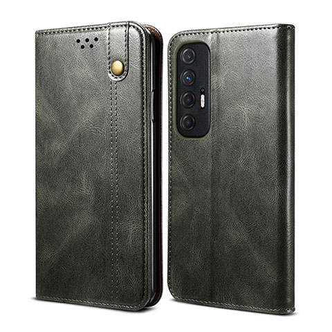 Coque Portefeuille Livre Cuir Etui Clapet B01S pour Xiaomi Mi 10S 5G Vert