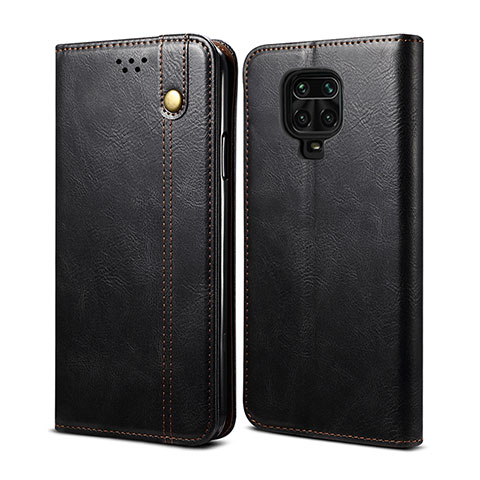 Coque Portefeuille Livre Cuir Etui Clapet B01S pour Xiaomi Poco M2 Pro Noir