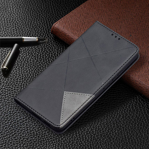 Coque Portefeuille Livre Cuir Etui Clapet B02F pour Samsung Galaxy S22 5G Noir